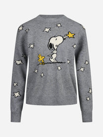 Maglia Tessa Snoopy grigia - vista frontale