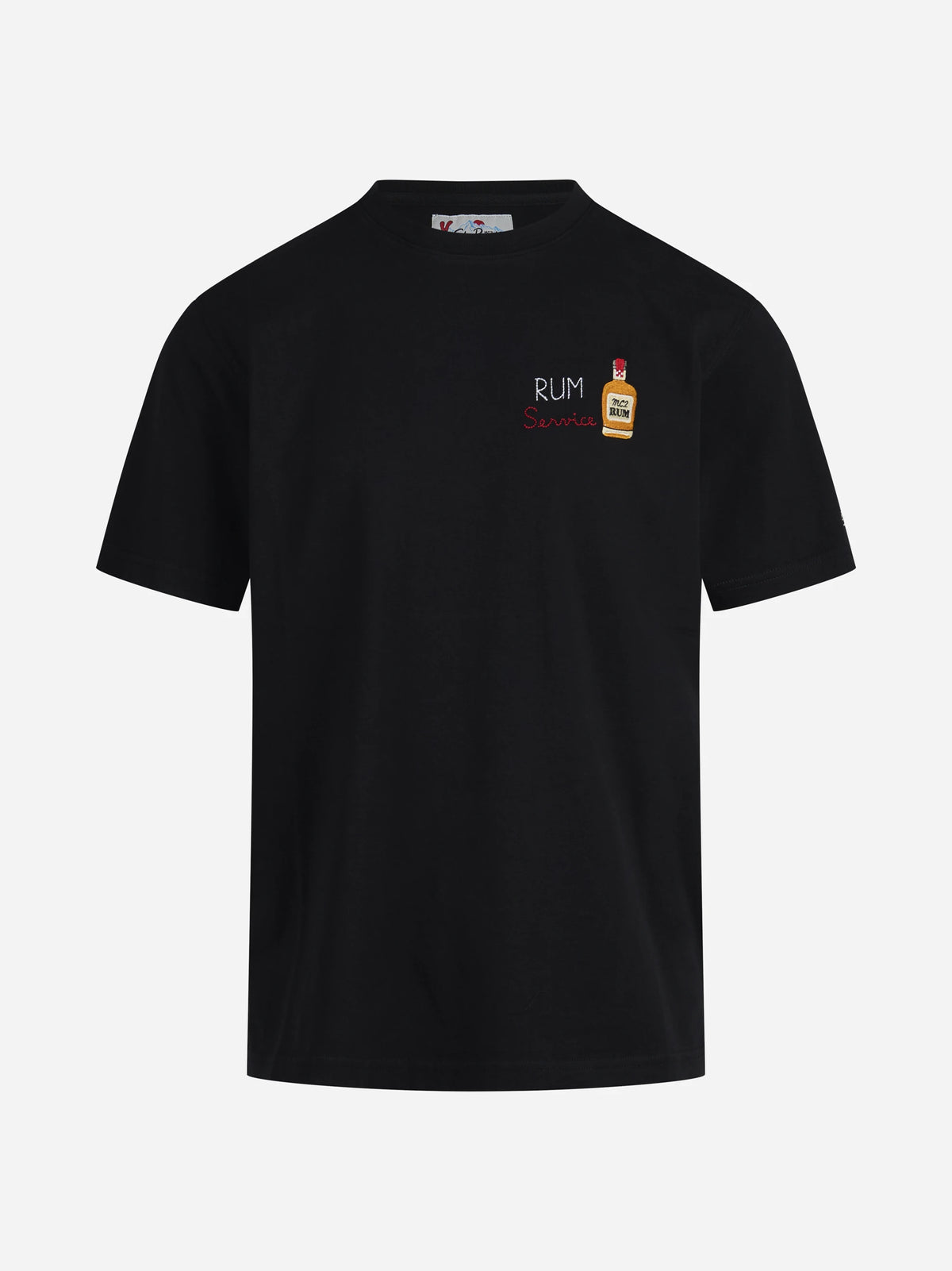 T-shirt Arnott Rum nera - vista frontale
