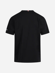 T-shirt Arnott Rum nera - vista posteriore