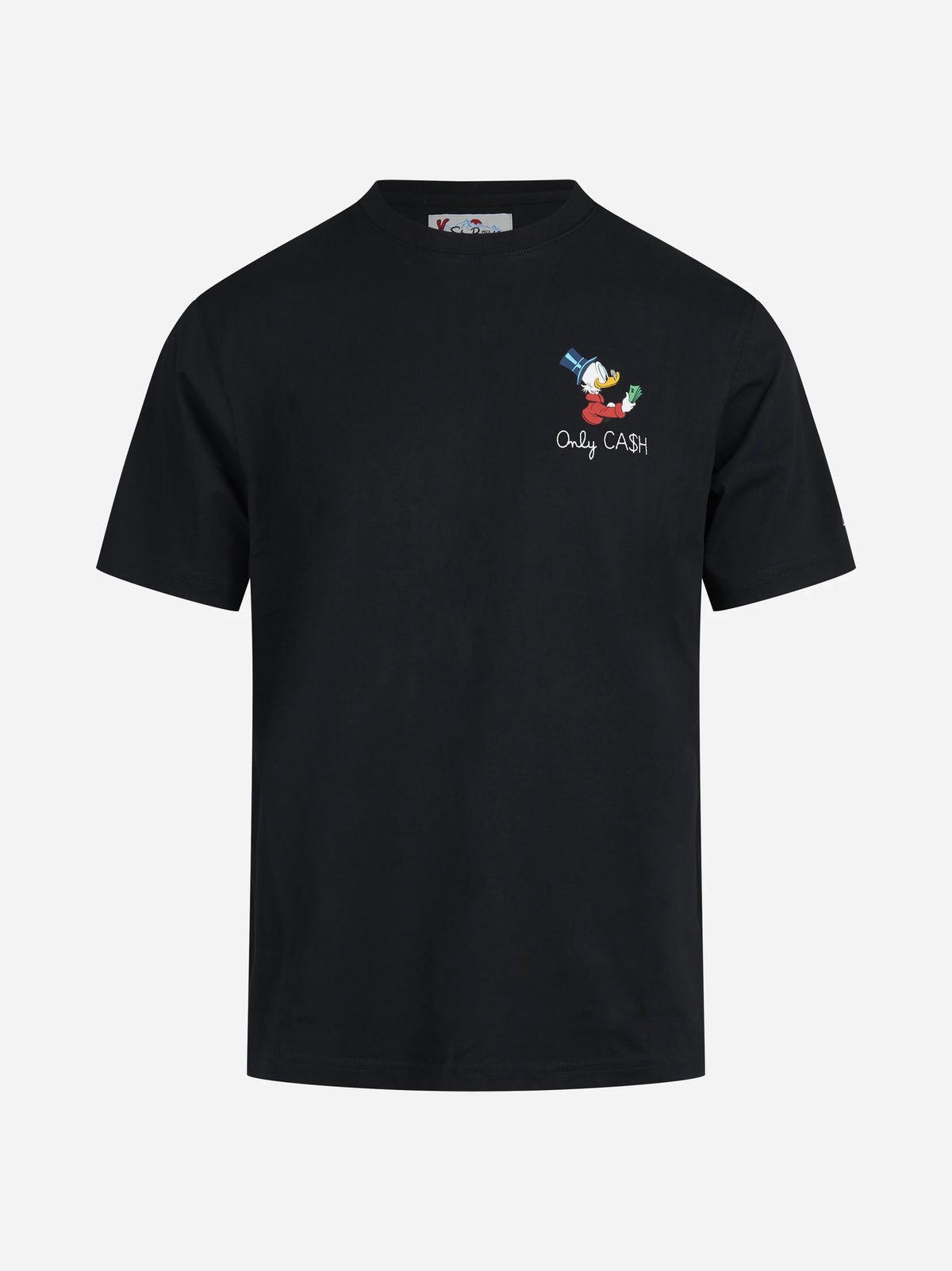 T-shirt Arnott Only Cash nera - vista frontale