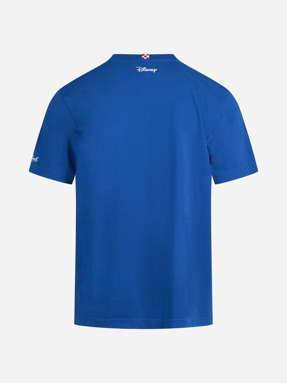 T-shirt Arnott con ricamo cartoon blu - vista posteriore