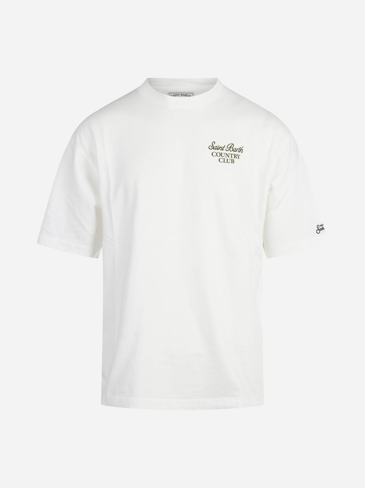 T-shirt Delmar Country Club bianca - vista frontale