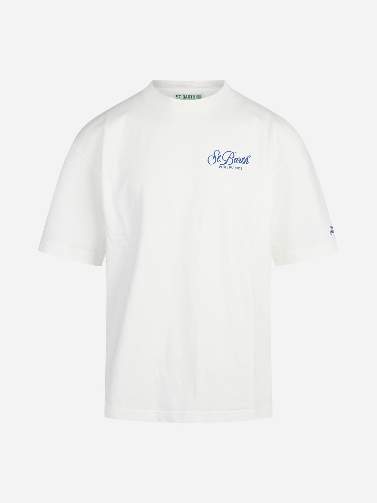 T-shirt Delmar Snoopy Padel bianca - vista frontale