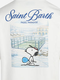 T-shirt Delmar Snoopy Padel bianca - dettaglio del prodotto