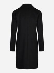 Cappotto monopetto classico nero - dettaglio del prodotto