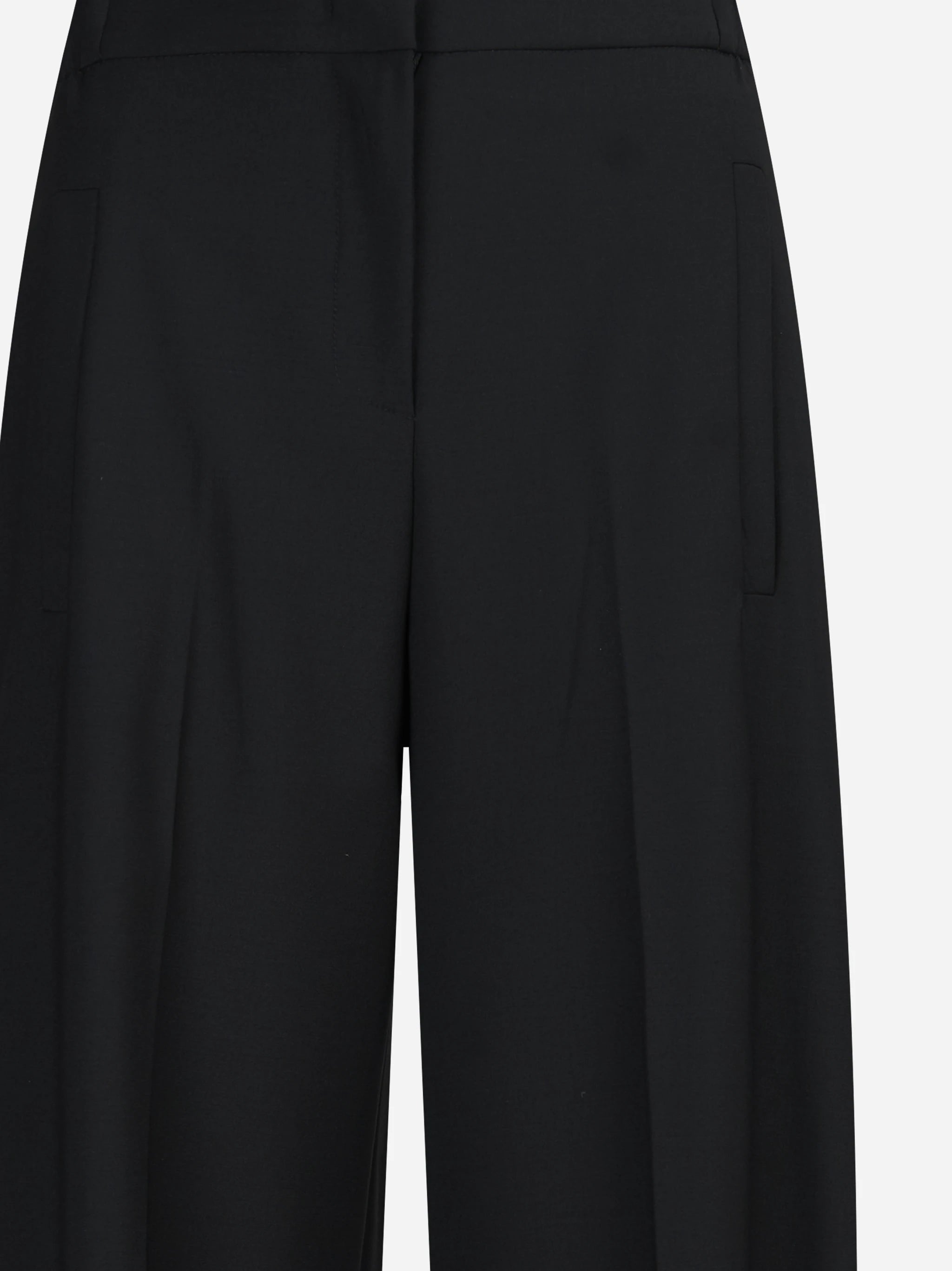 Pantaloni sartoriali wide leg neri - dettaglio prodotto