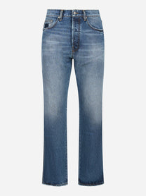 Jeans Regular fit in denim fermo blu