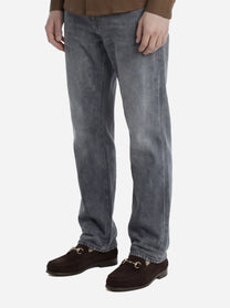 Jeans Regular fit in denim fermo grigio