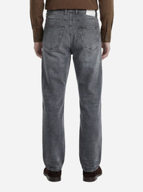 Jeans Regular fit in denim fermo grigio
