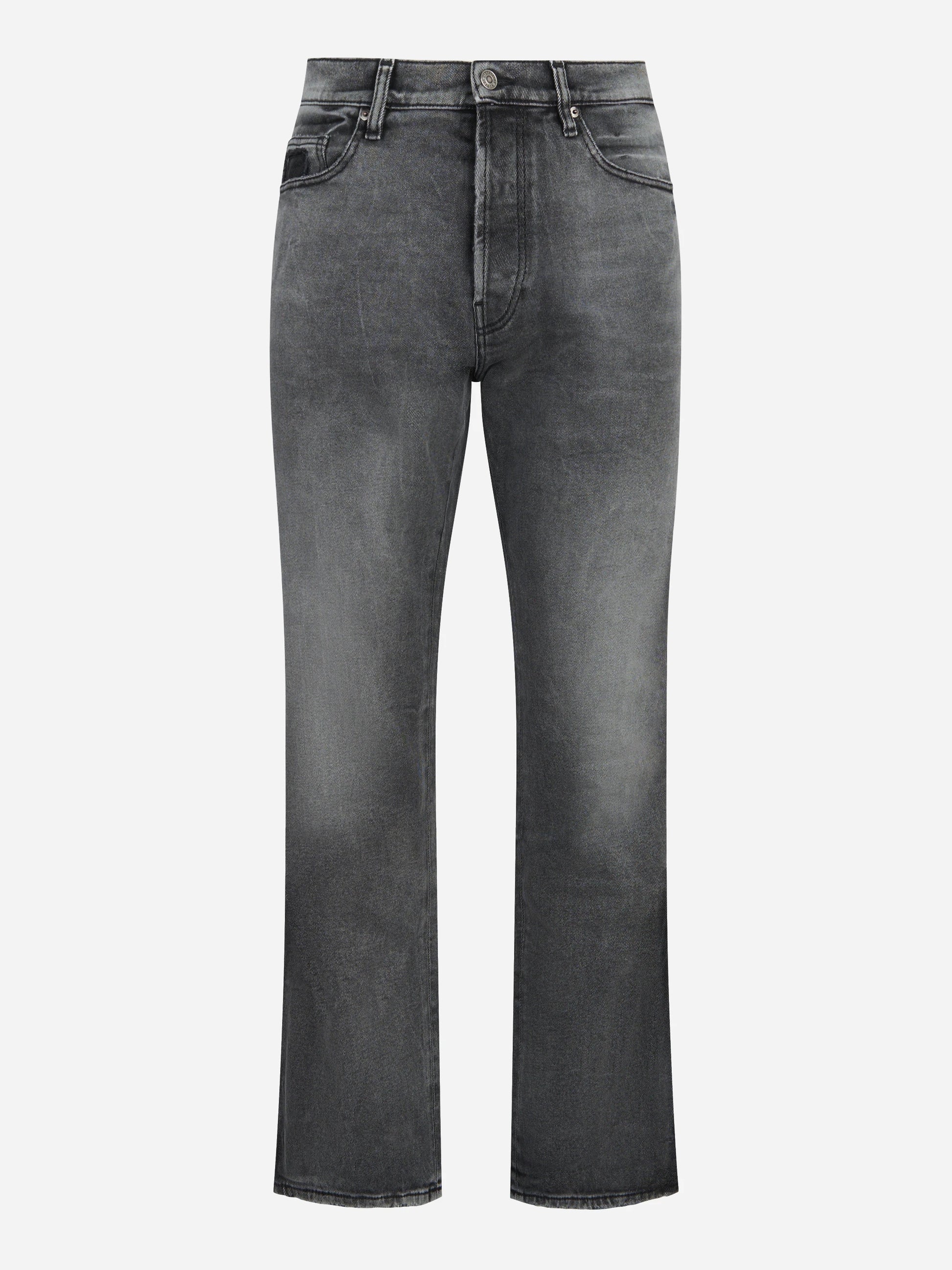 Jeans Regular fit in denim fermo grigio