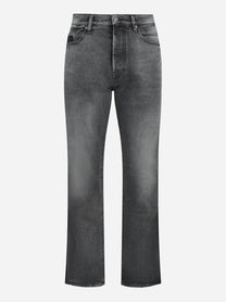 Jeans Regular fit in denim fermo grigio
