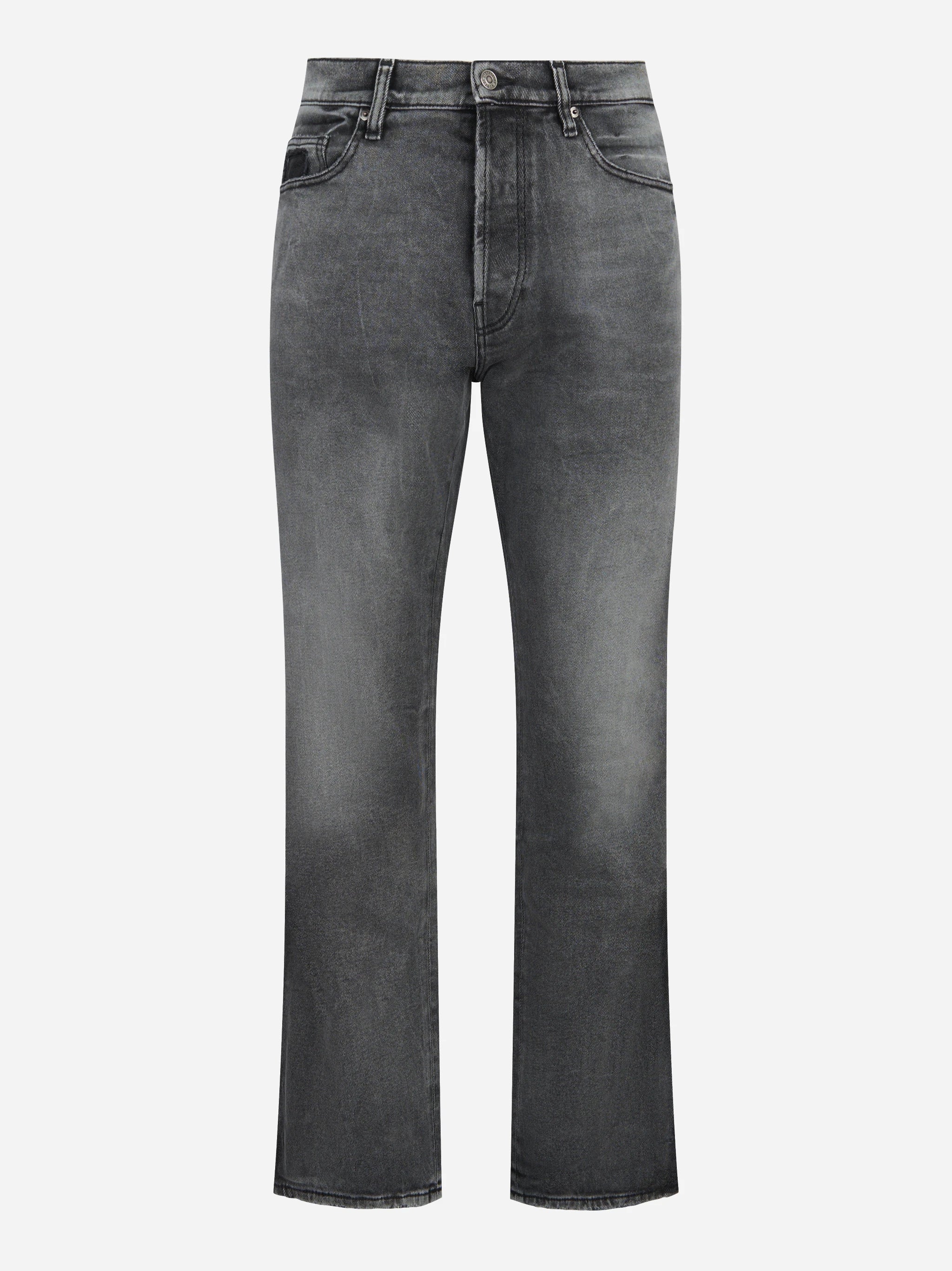 Jeans Regular fit in denim fermo grigio