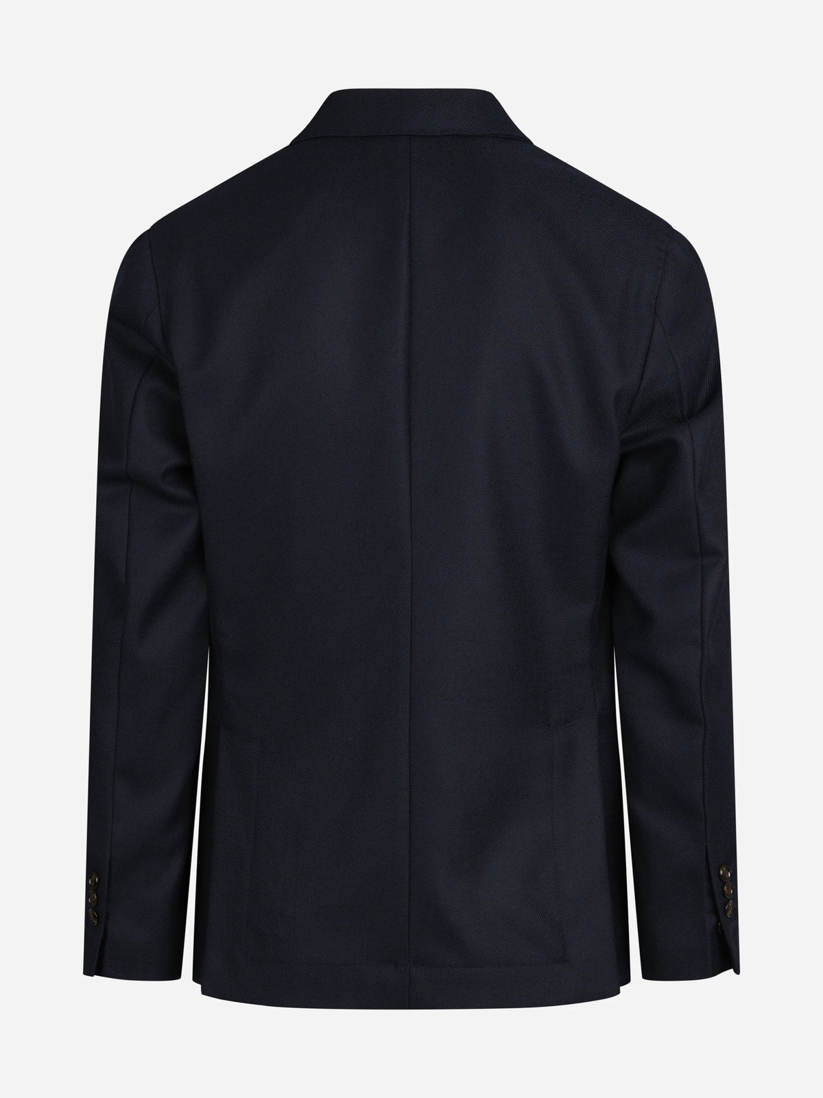 Blazer monopetto La Mamma in misto lana blu - dettaglio del prodotto