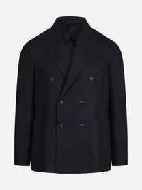 Blazer doppiopetto Il Gobbo blu - vista frontale