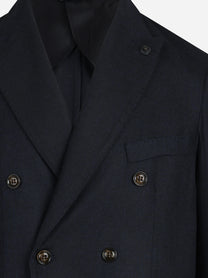 Blazer doppiopetto Il Gobbo blu - vista posteriore
