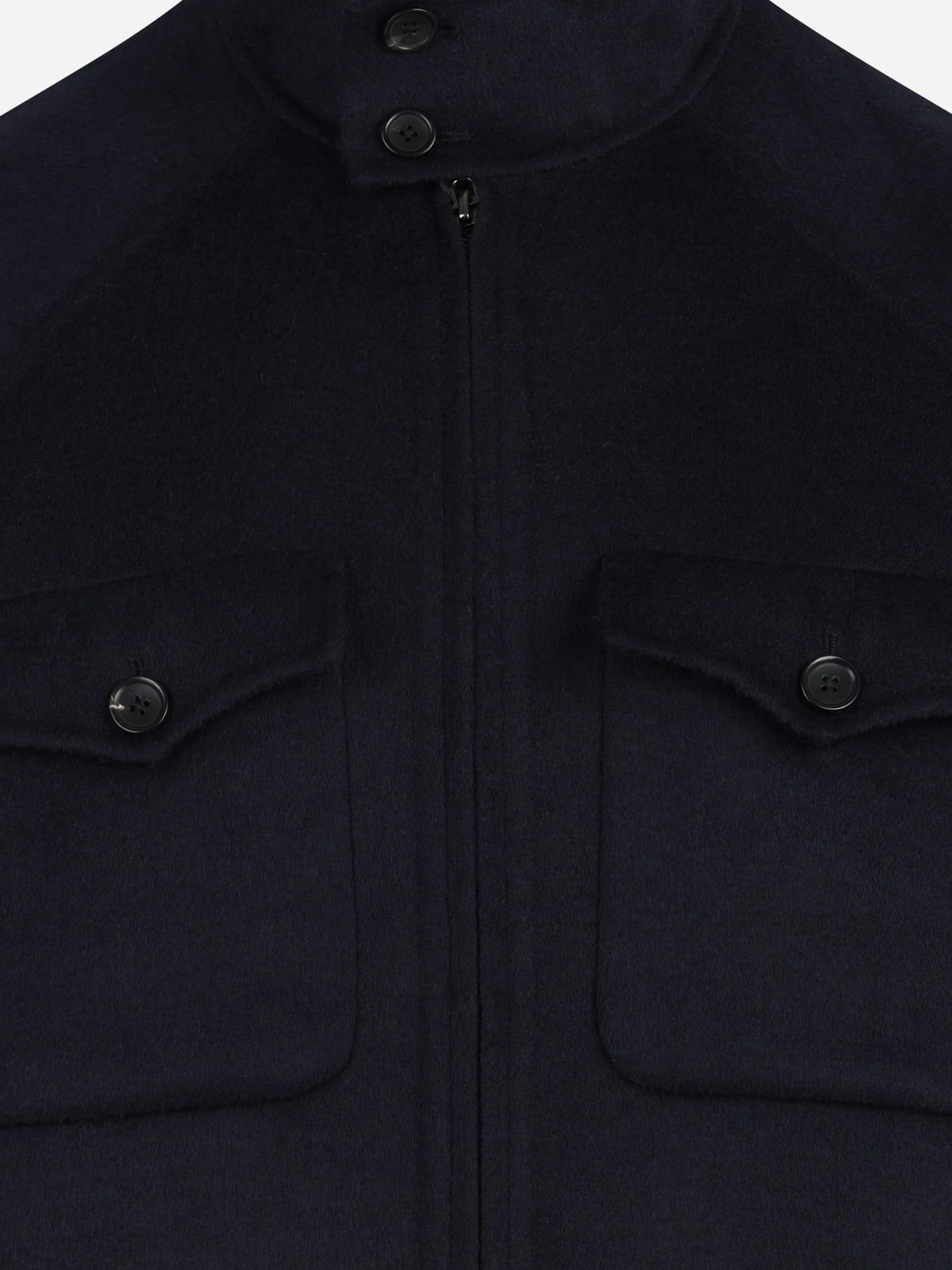 Giacca Valstar Out Fit in misto lana blu - dettaglio del prodotto