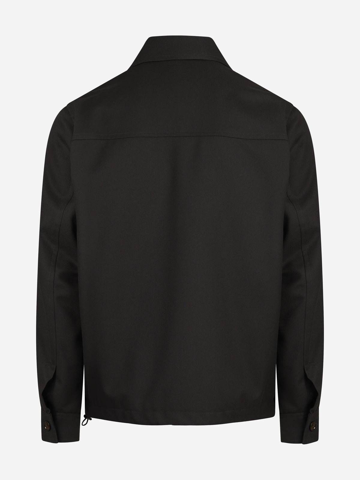 Overshirt con tasche applicate testa di moro - dettaglio del prodotto