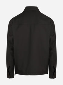 Overshirt con tasche applicate testa di moro - dettaglio del prodotto