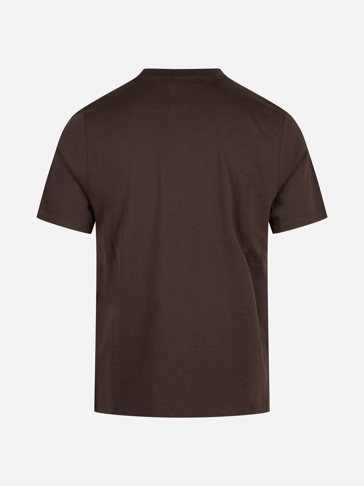 T-shirt in cotone, Tencel e lana merino testa di moro OUT FIT - vista posteriore