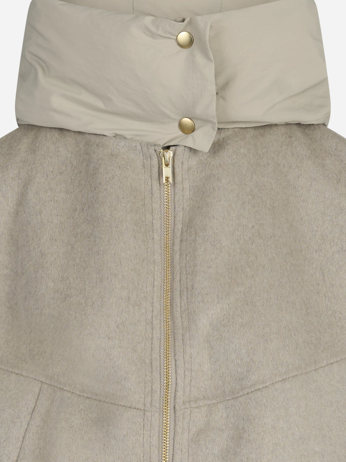 Giacca Winona con cappuccio beige PARK PLACE - dettaglio