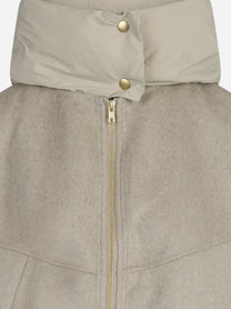 Giacca Winona con cappuccio beige PARK PLACE - dettaglio