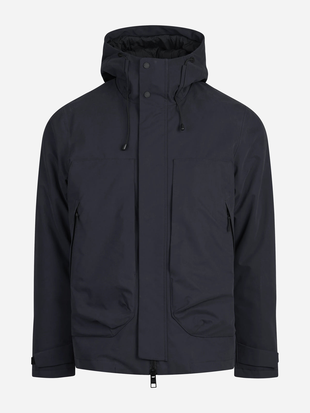 Parka Tone con interno removibile blu - vista frontale