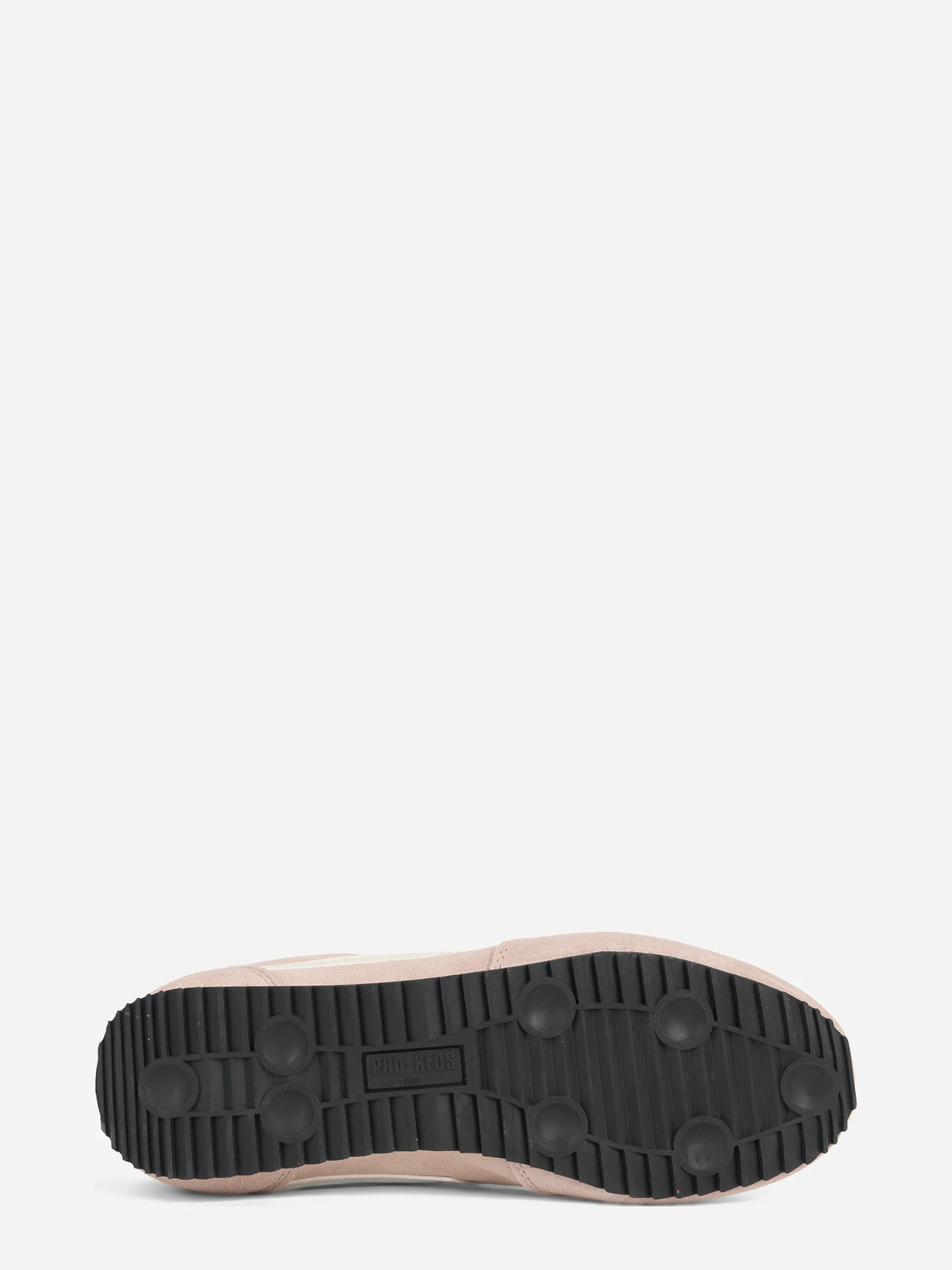 Sneaker Racer 77 in suede rosa - vista posteriore