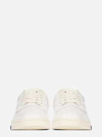 Sneaker Sky in pelle bianca - vista frontale