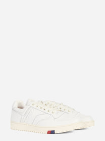 Sneaker Sky in pelle bianca - vista tre quarti