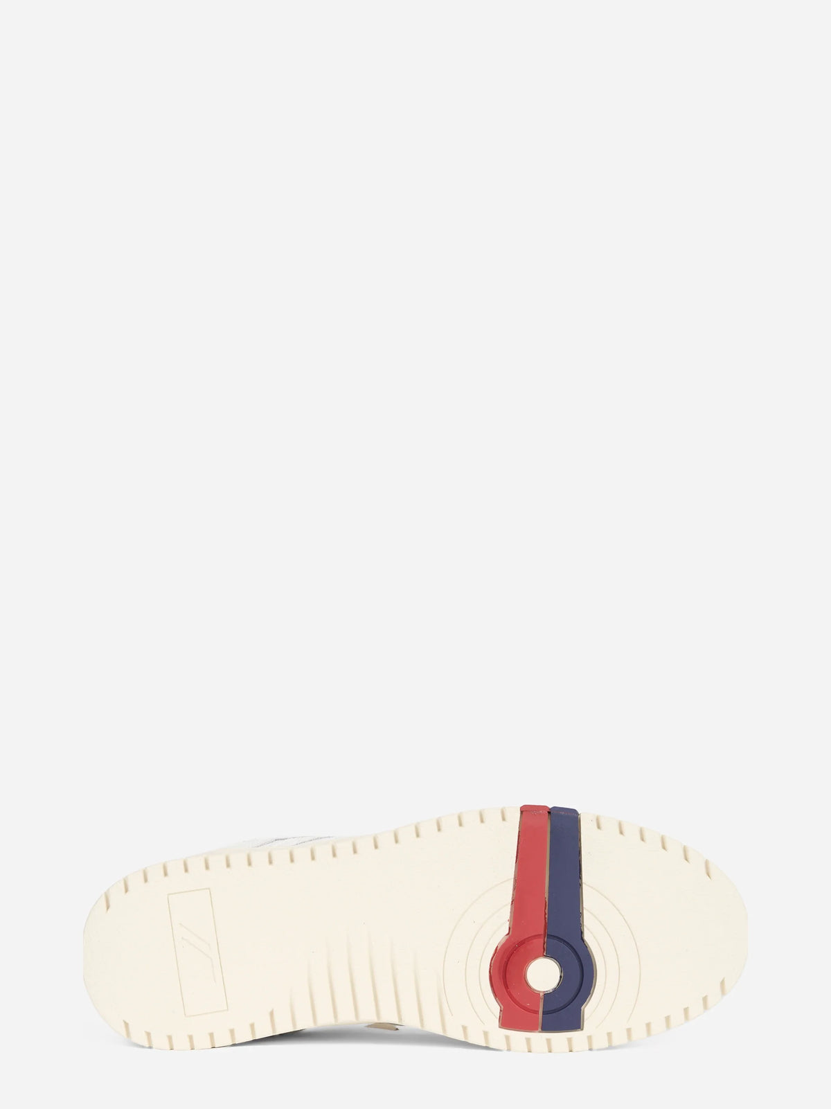 Sneaker Sky in pelle bianca - vista posteriore