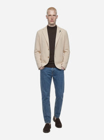 Jeans Rebel carrot fit in denim fermo blu
