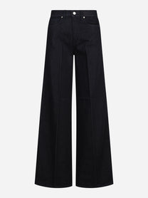 Jeans Cindy wide leg blu scuro - vista frontale