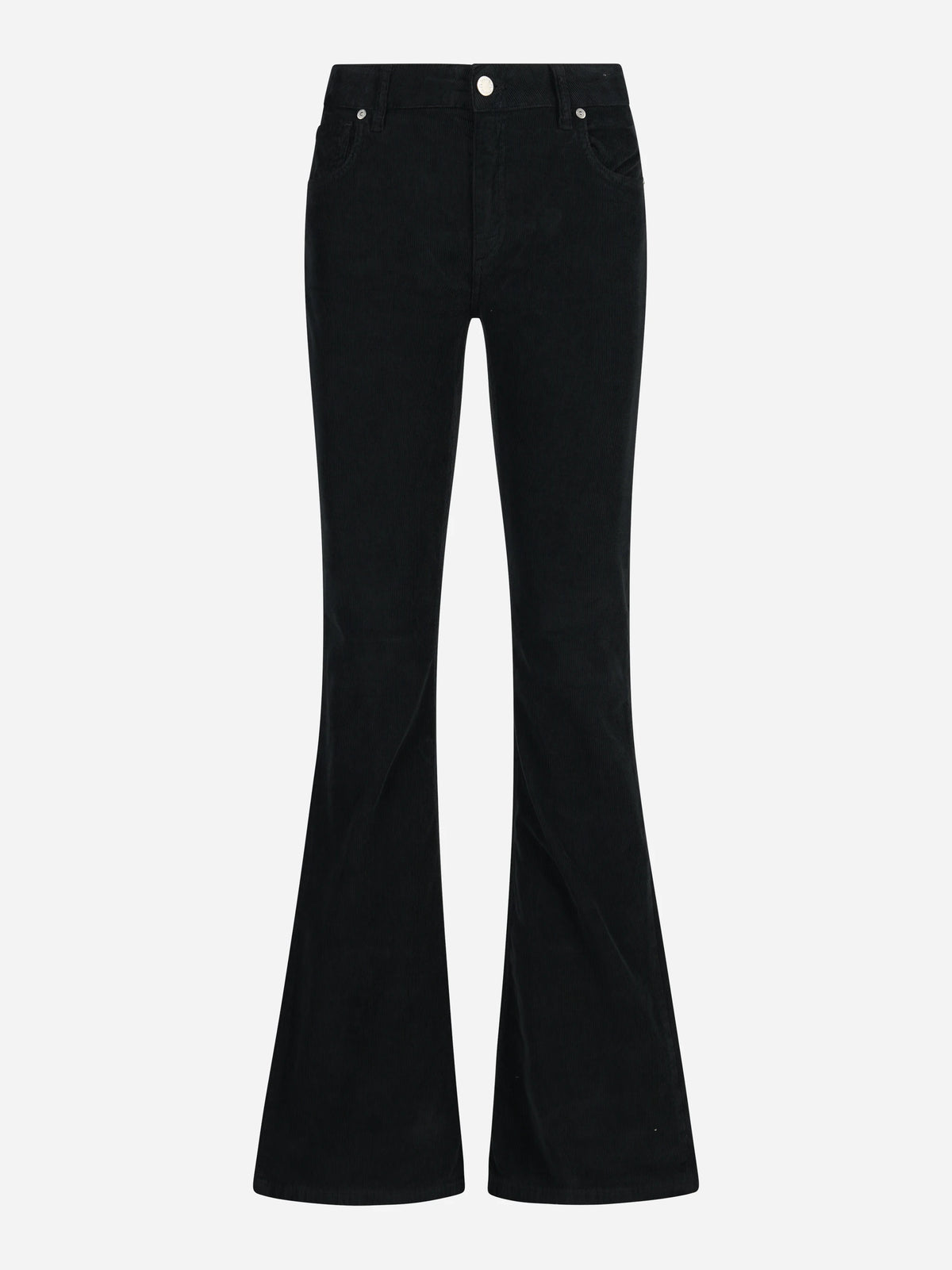Jeans Eva flare neri - vista frontale