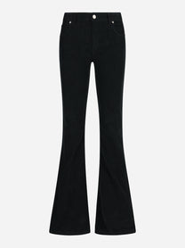 Jeans Eva flare neri - vista frontale