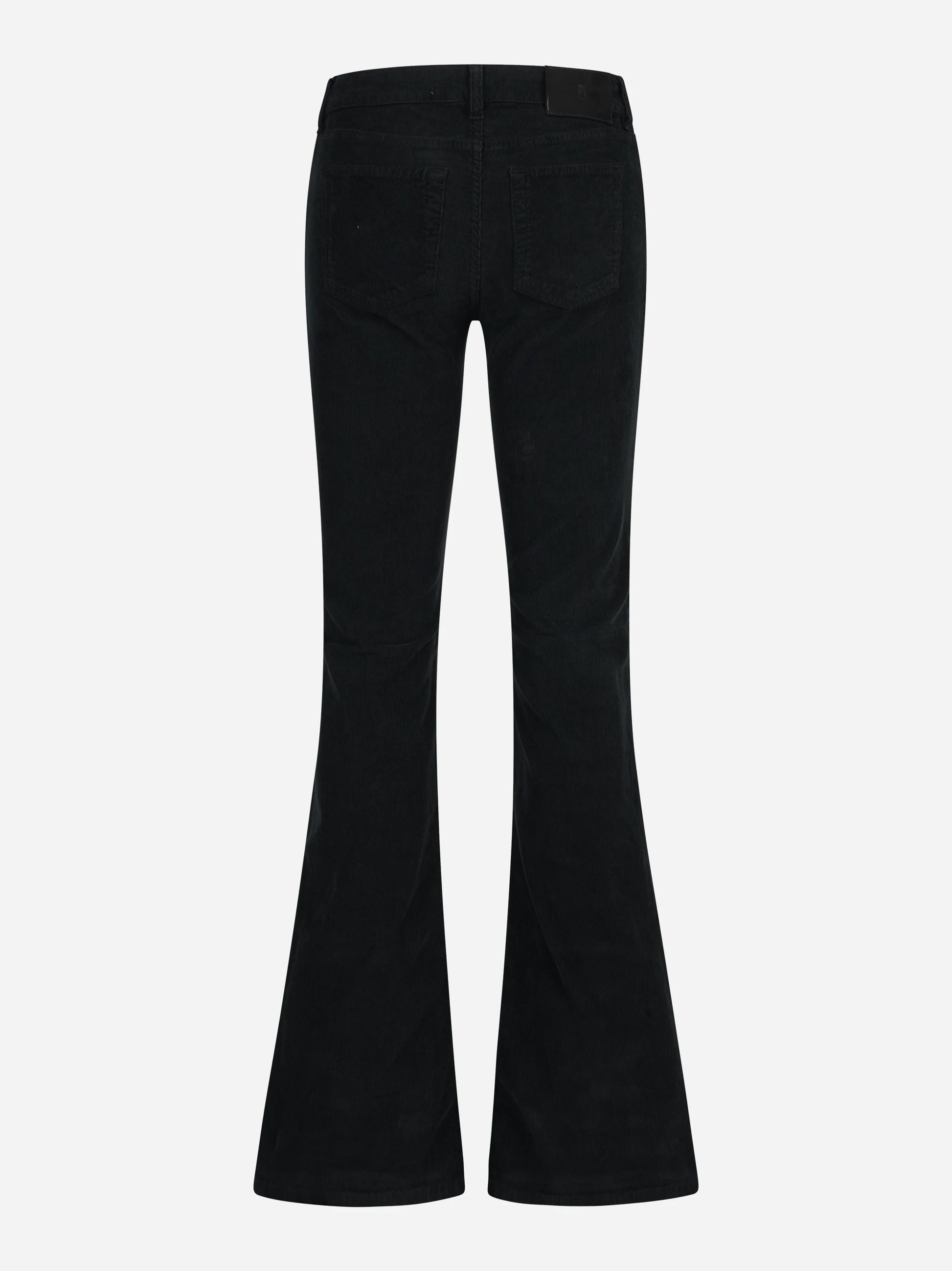 Jeans Eva flare neri - vista posteriore