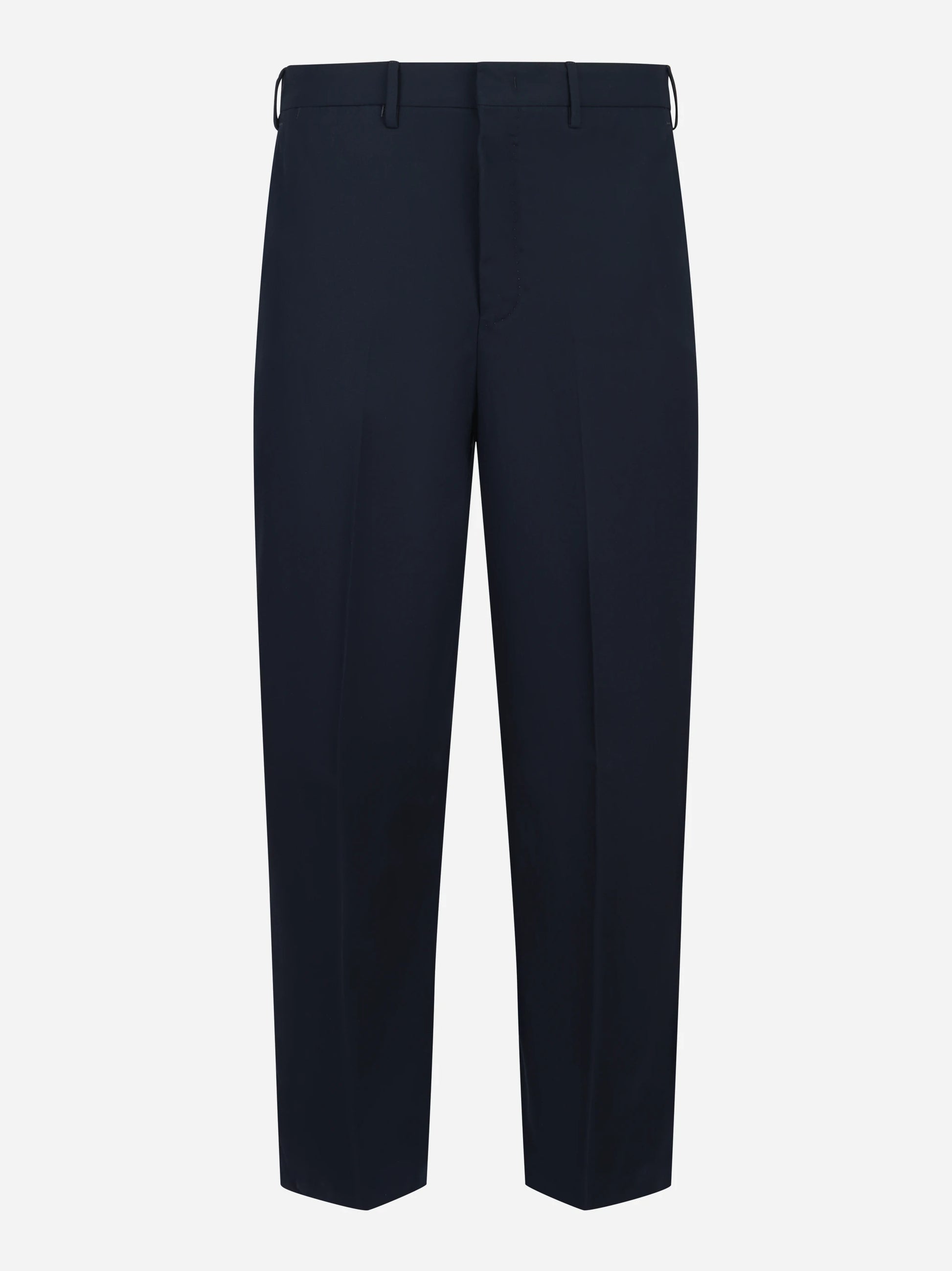 Pantalone loose fit Dandy in cotone blu