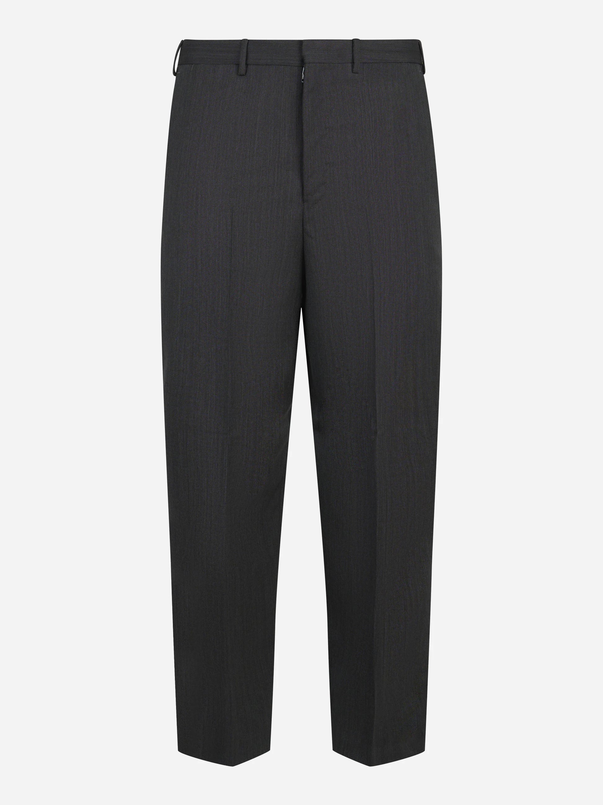 Pantalone loose fit Dandy in lana grigio