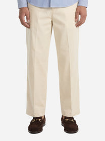 Pantalone loose fit Dandy in cotone bianco