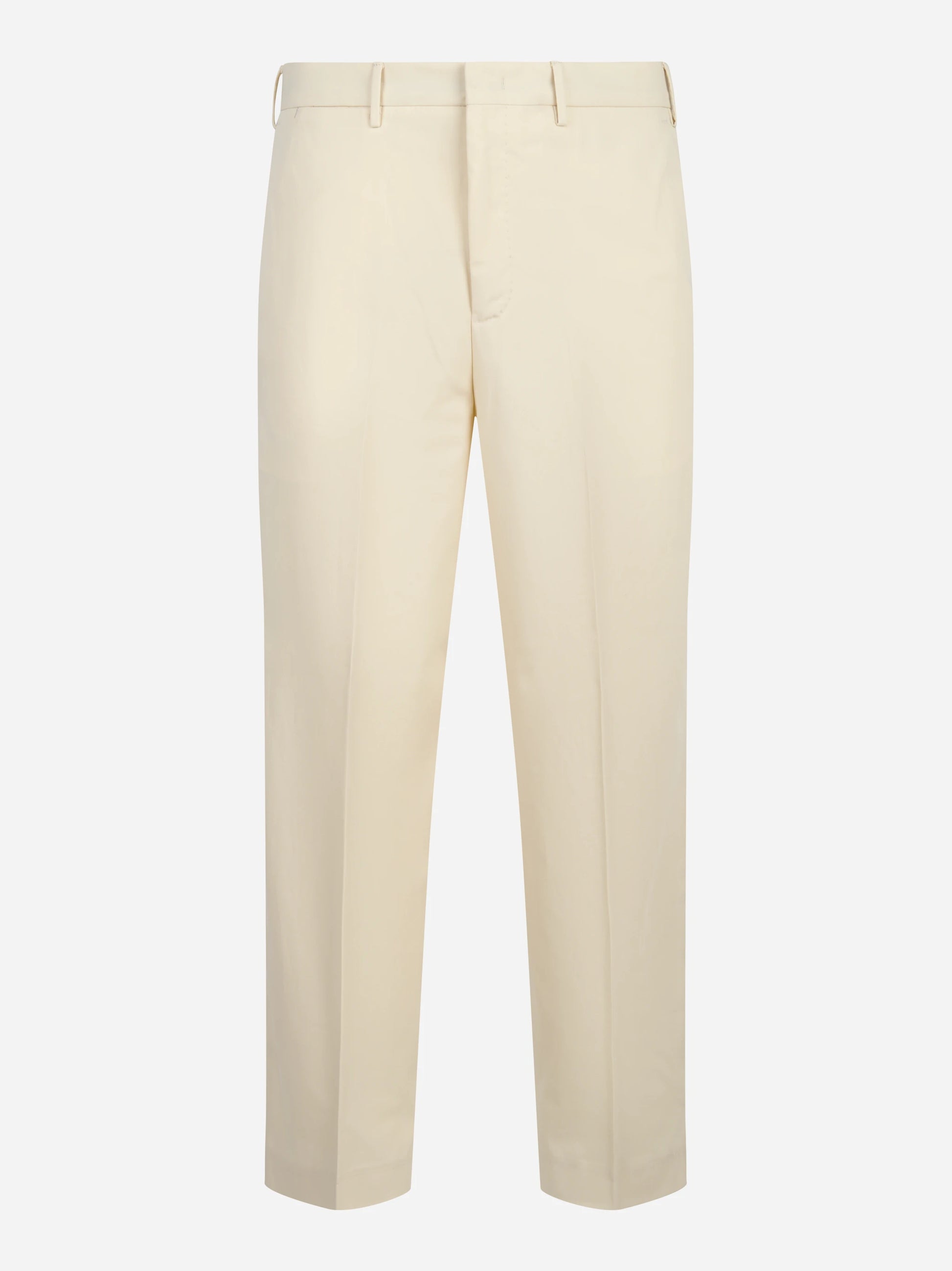 Pantalone loose fit Dandy in cotone bianco