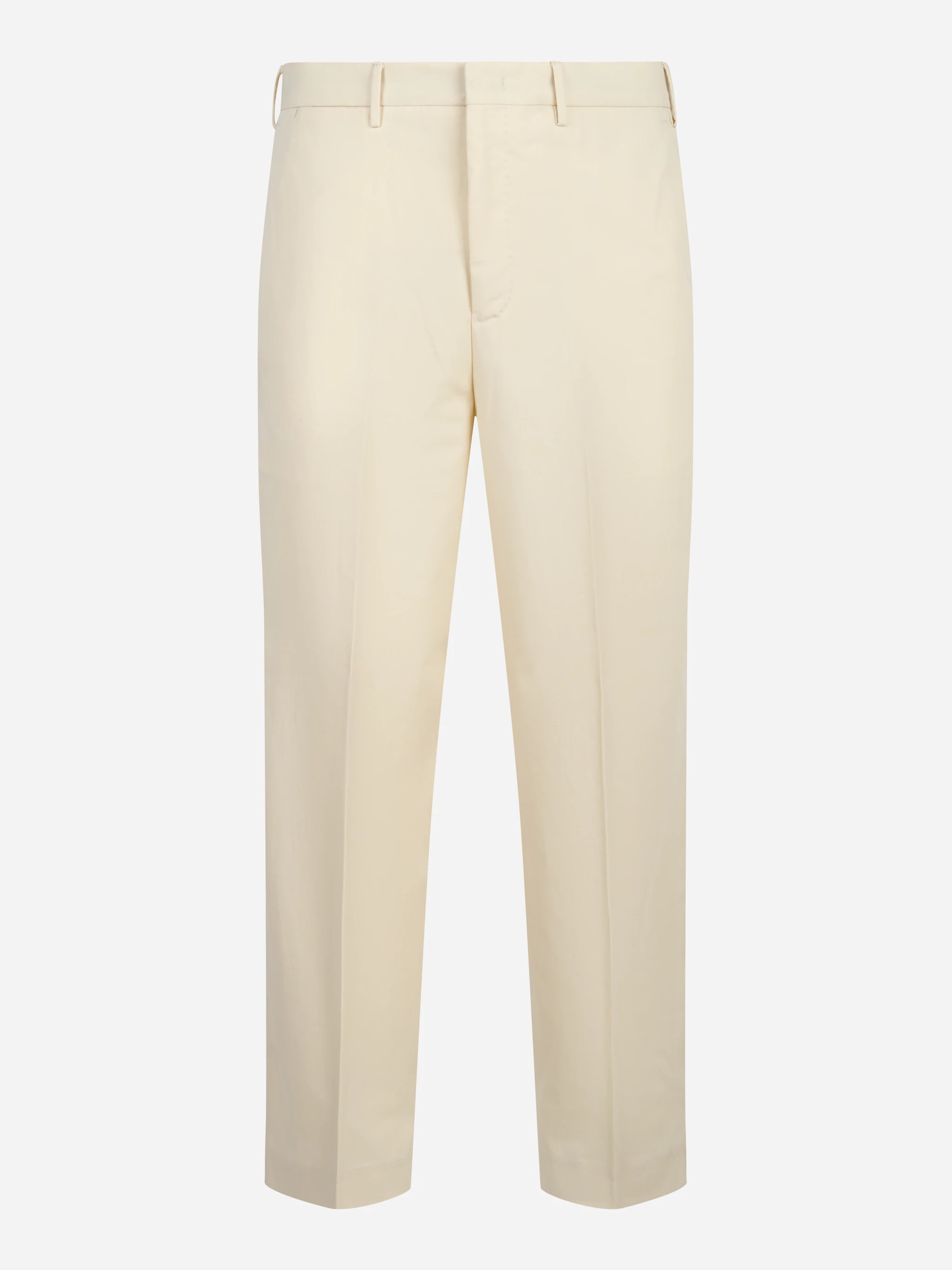 Pantalone loose fit Dandy in cotone bianco