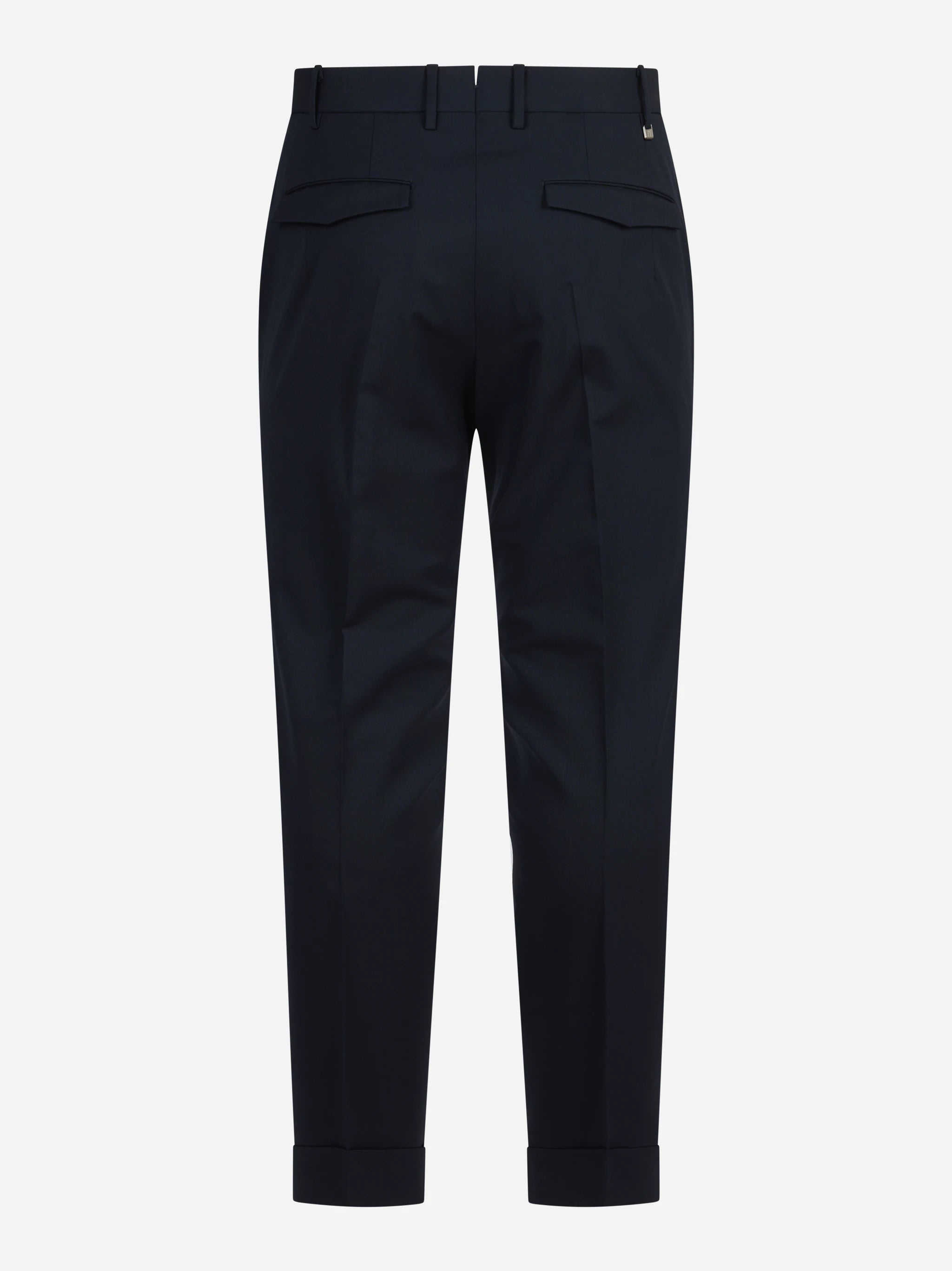 Pantalone bi-stretch Master blu - vista posteriore