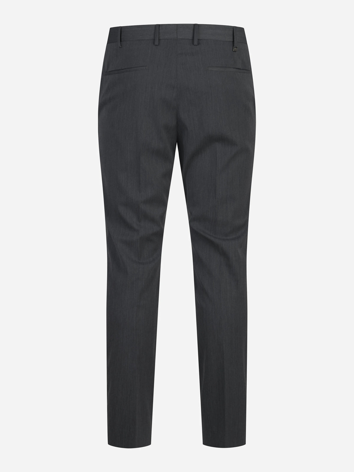 Pantalone in twill di lana super leggero grigio - dettaglio del prodotto