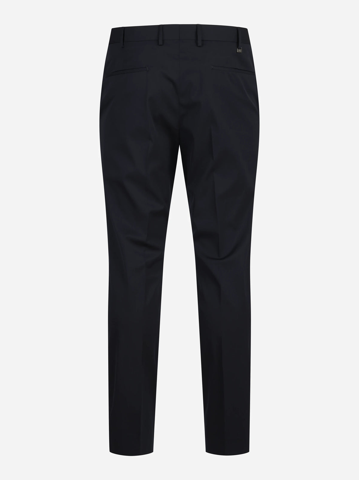 Pantalone in twill di lana super leggero blu - dettaglio del prodotto