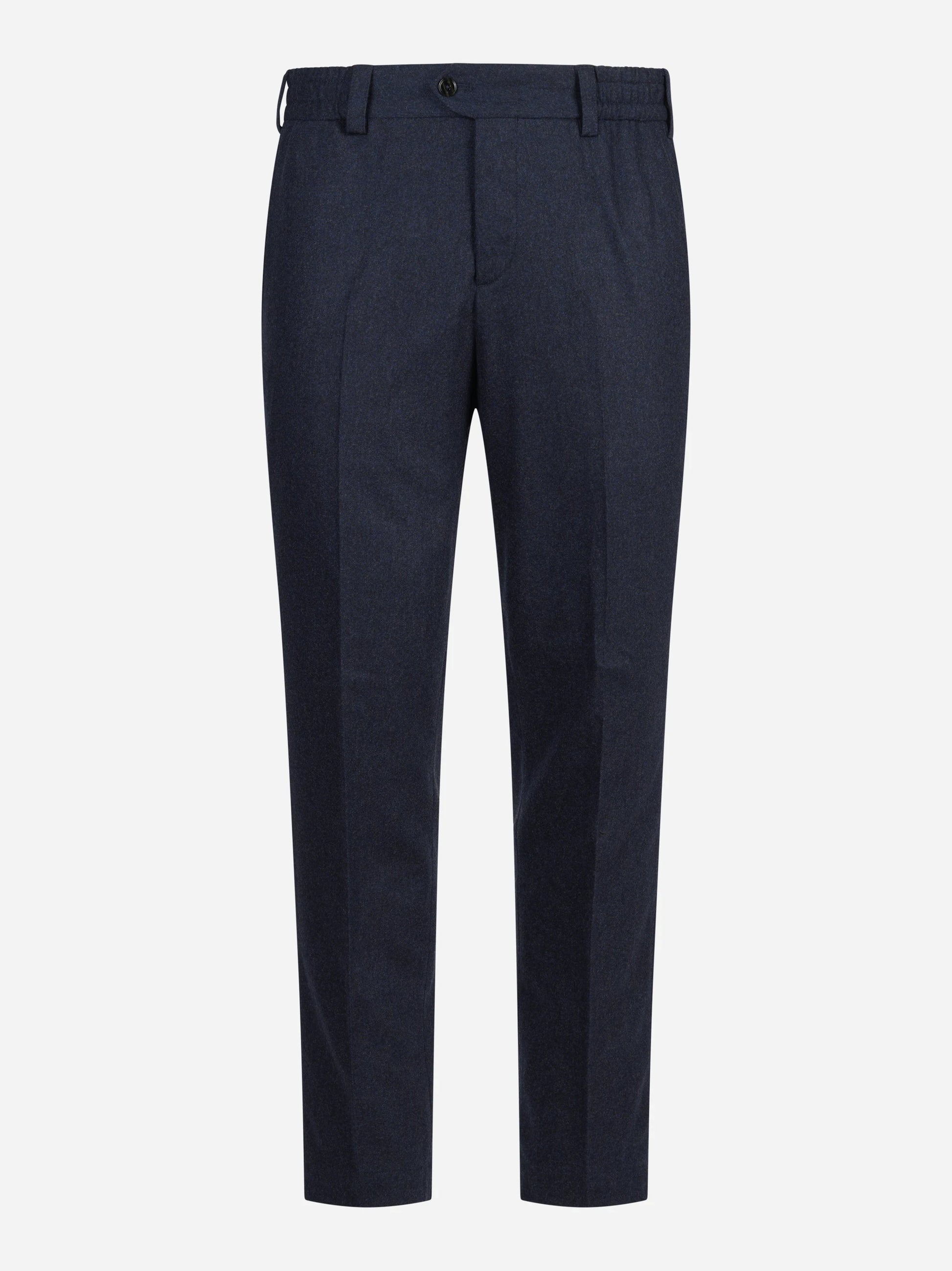 Pantalone flanella garzata The Rebel blu - vista frontale