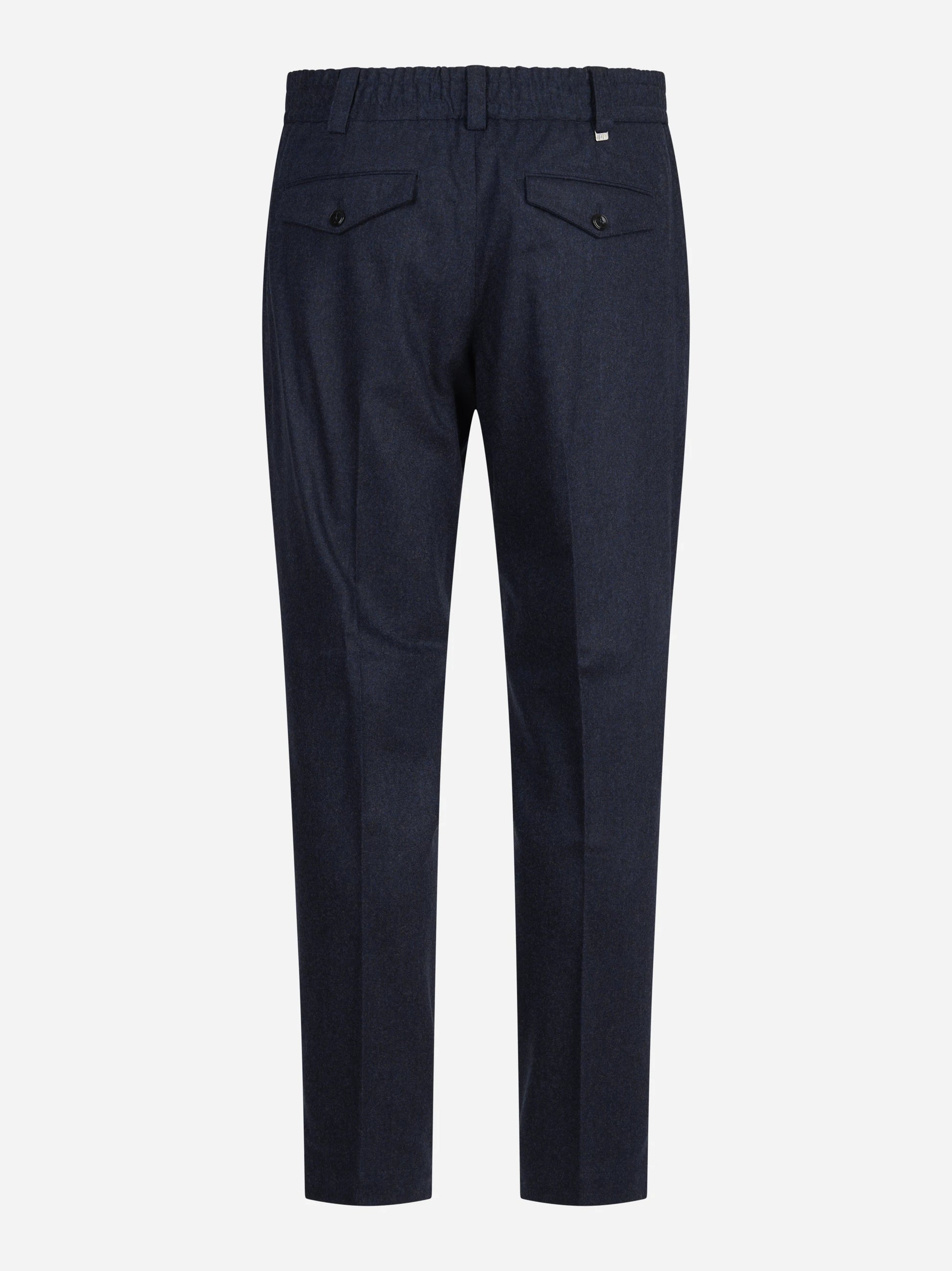 Pantalone flanella garzata The Rebel blu - vista posteriore