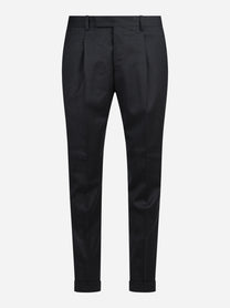 Pantalone in flanella stretch Rebel grigio - vista frontale