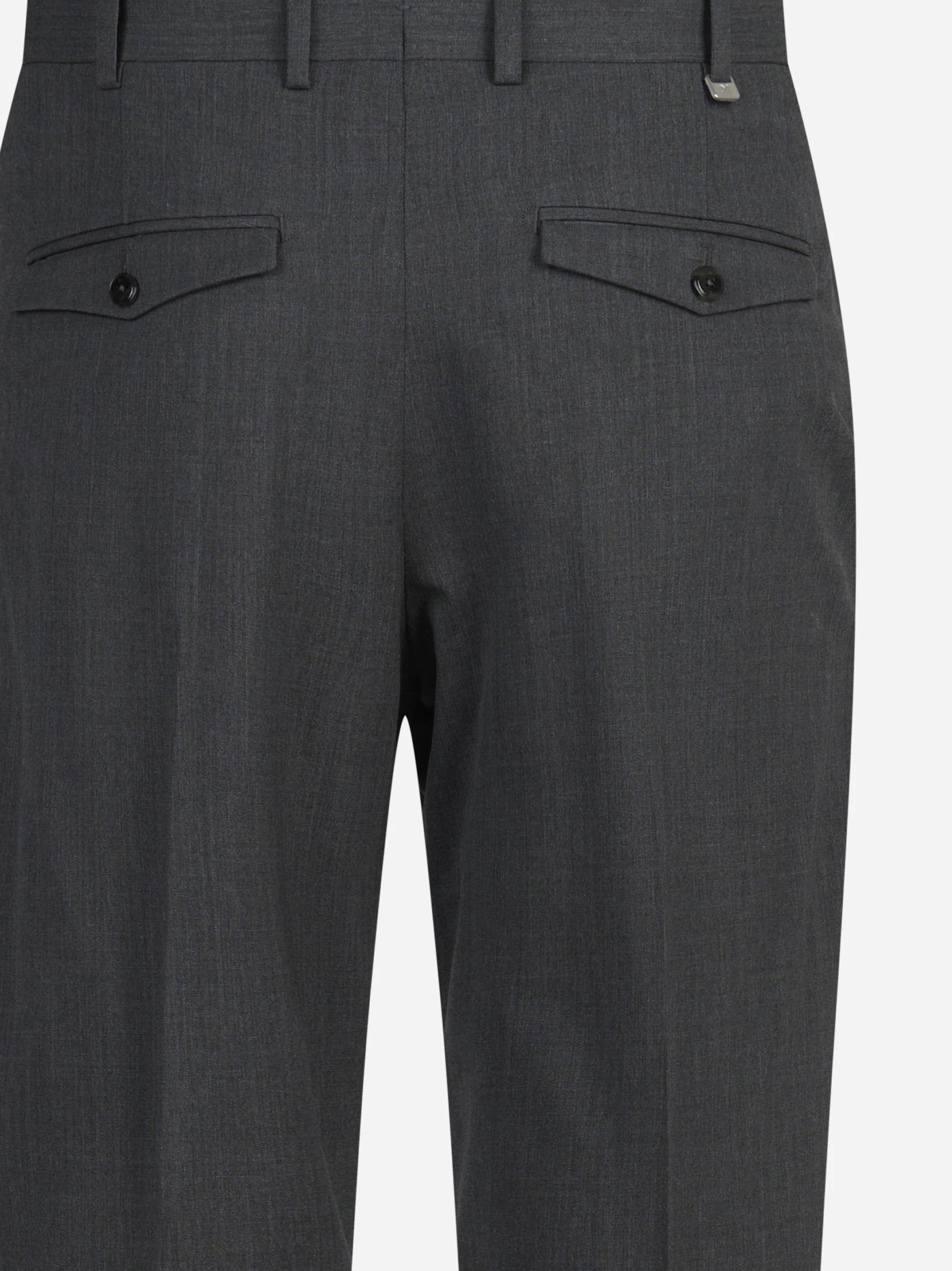 Pantalone bi-stretch Rebel grigio - vista laterale e dettagli