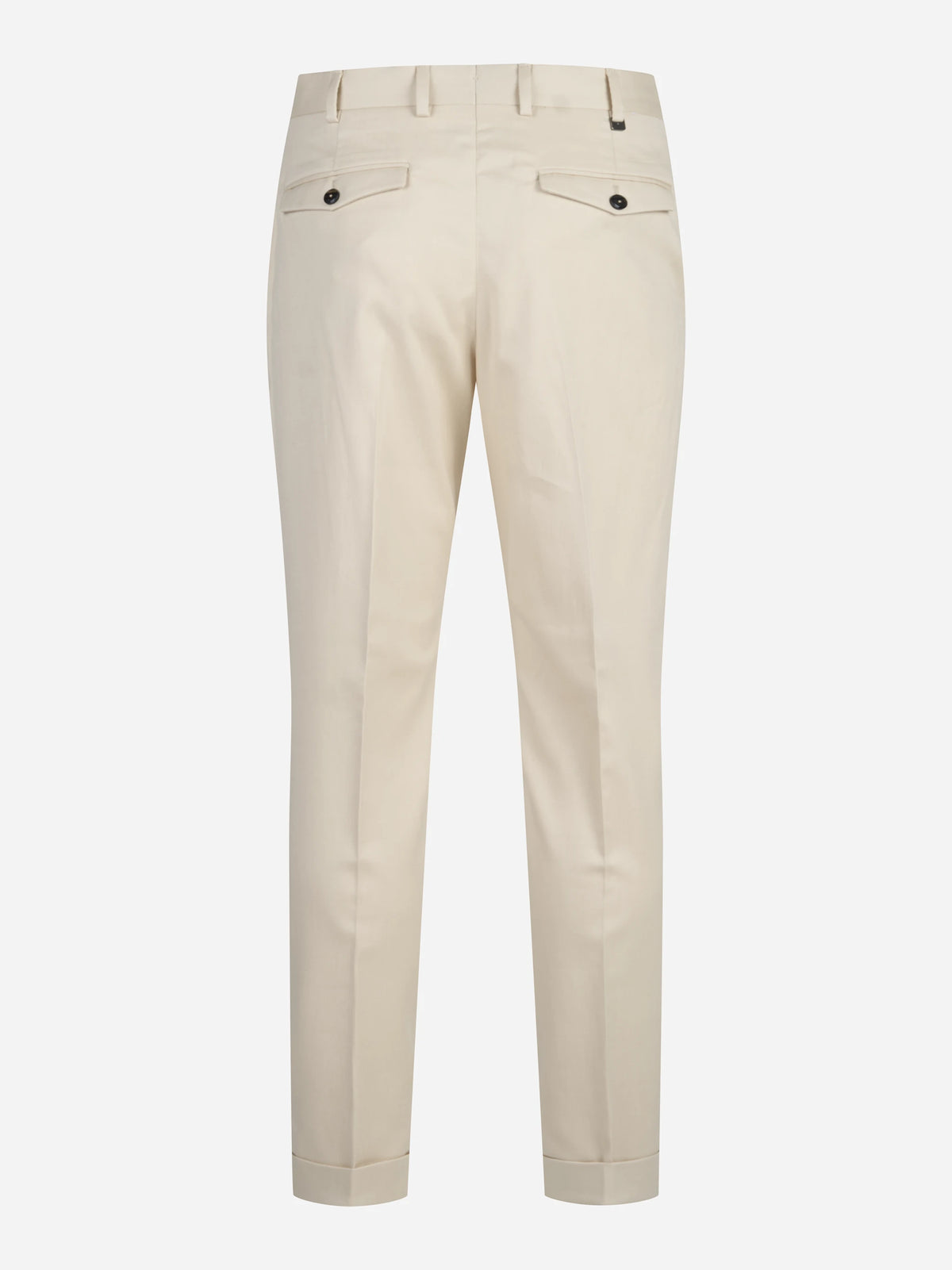 Pantalone Rebel in cotone e seta beige - dettaglio del prodotto