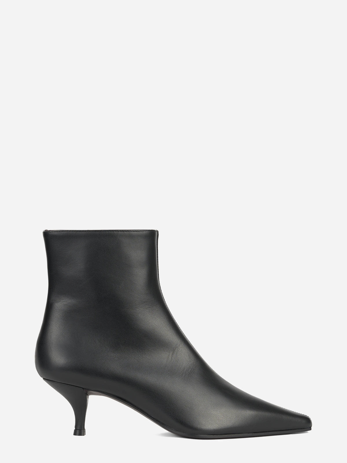 Stivaletto Rosy 50 in pelle nera - vista laterale