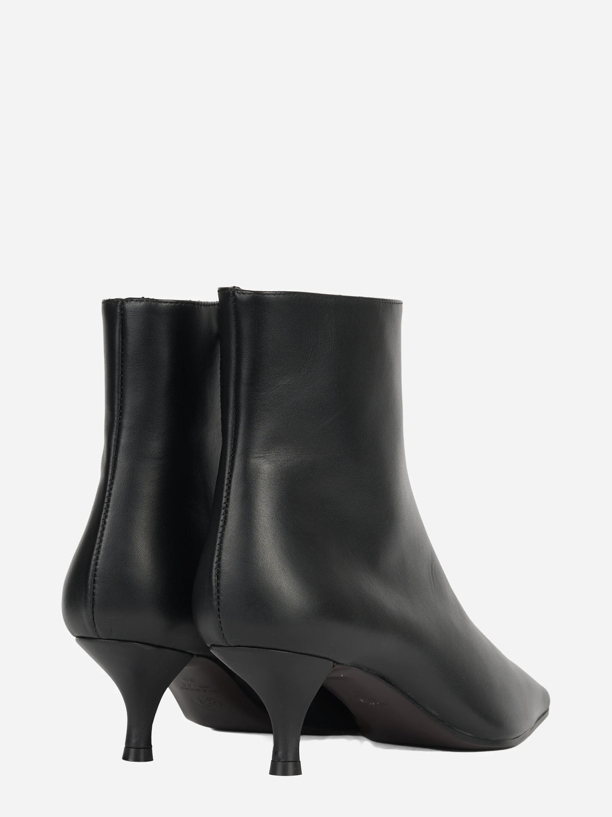 Stivaletto Rosy 50 in pelle nera - dettaglio della coppia